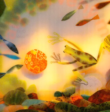 Malý červený míč