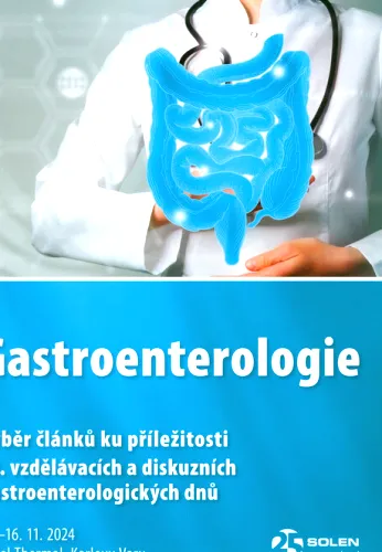 Gastroenterologie výběr článků ku příležitosti 18. vzdělávacích a diskuzních gastroenterologických dnů - 14.-16.11.2024 Hotel Thermal, Karlovy Vary
     264 1 Olomouc Solen, s.r.o.,