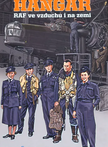 Hangár RAF ve vzduchu i na zemi