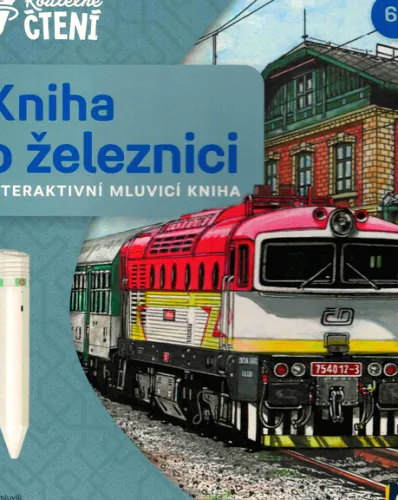 Kniha o železnici interaktivní mluvicí kniha