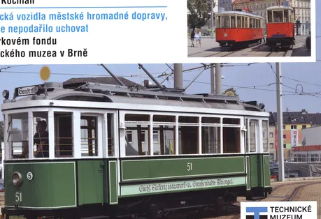 Historická vozidla městské hromadné dopravy, která se nepodařilo uchovat ve sbírkovém fondu Technického muzea v Brně