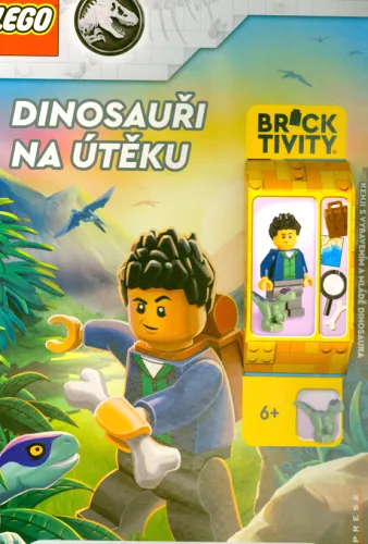Dinosauři na útěku. zábava!, aktivity!, příběhy!