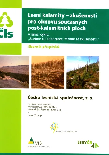 esní kalamity - zkušenosti pro obnovu současných post-kalamitních ploch v rámci cyklu- "Sázíme na odbornost, těžíme ze zkušeností" - sborník příspěvků - 28.11.2024, Hotel Vír ... Vír
     250 1. vydání
     264 1 [Praha] Česká lesnická společnost, z.s.,