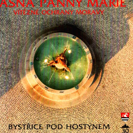 Kašna Panny Marie Vítězné ochrany Moravy Bystřice pod Hostýnem