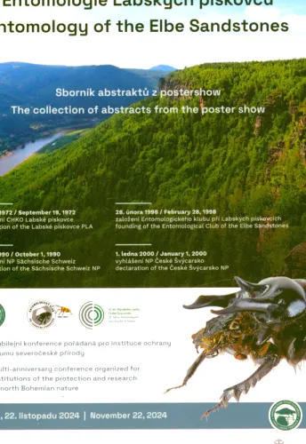 Entomologie Labských pískovců sborník abstraktů z postershow - Prysk, 22. listopadu 2024 = Entomology of the Elbe sandstones - the collection of abstracts from the poster show - November 22, 2024