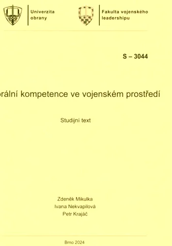 Morální kompetence ve vojenském prostředí