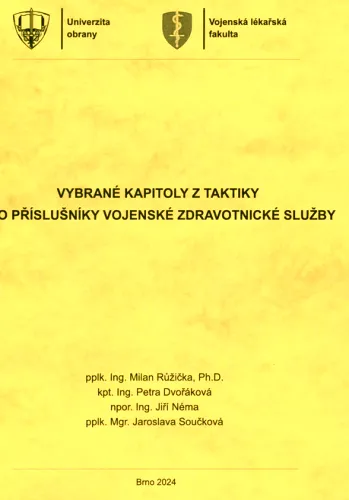 Vybrané kapitoly z taktiky pro příslušníky vojenské zdravotnické služby