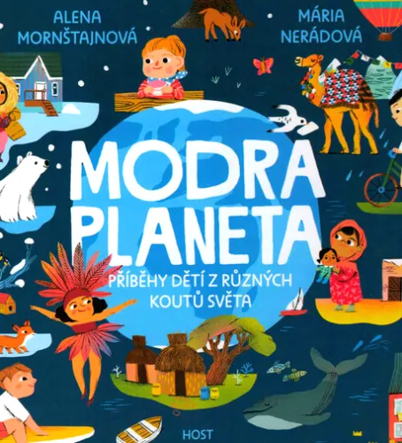 Modrá planeta příběhy dětí z různých koutů světa