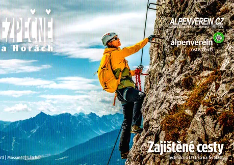 Bezpečně na horách. Zajištěné cesty - technika a taktika na feratách