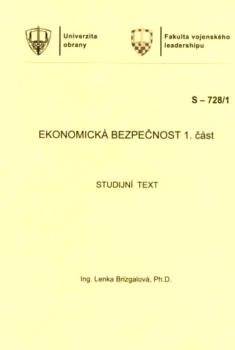 Ekonomická bezpečnost studijní text