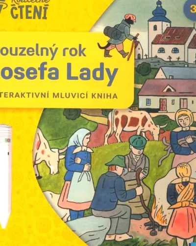Kouzelný rok Josefa Lady interaktivní mluvicí kniha