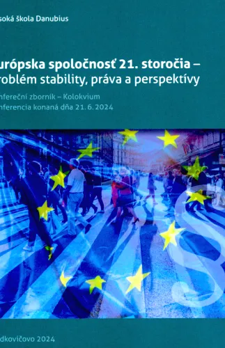 Európska spoločnosť 21. storočia - problém stability, práva a perspektívy konferenční zborník - kolokvium - konferencia konaná dňa 21.6.2024
     250 Vydanie prvé
     264 1 Sládkovičovo MSD pre Vysokú školu Danubius v Sládkovičove,